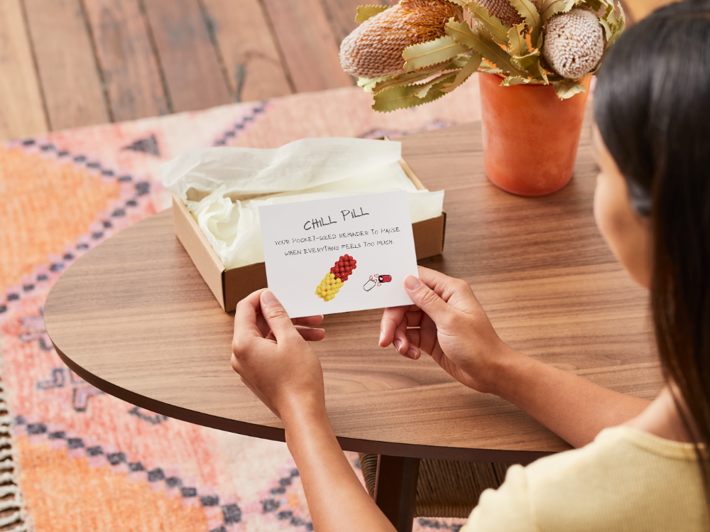 That’s Your Cue to Pause – Mindful, Feel-Good Card