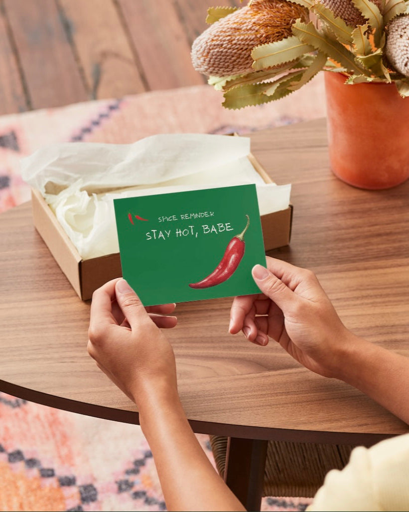 Spice Reminder - Hot & Playful Card