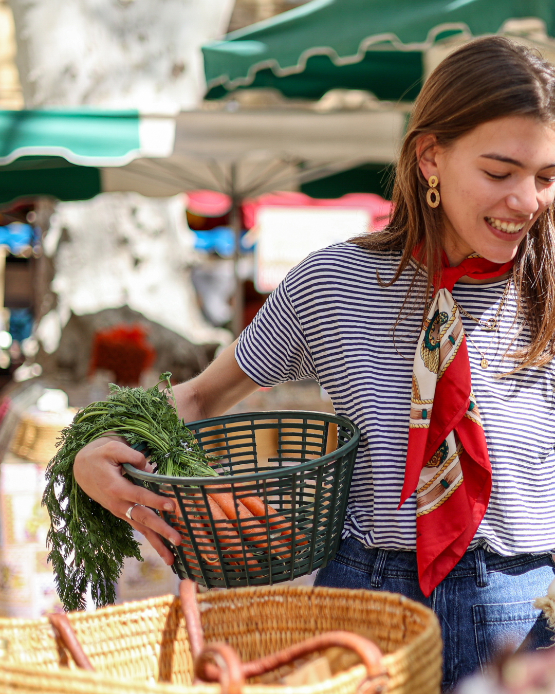 Carrot Charm – Beaded Bag Accessory