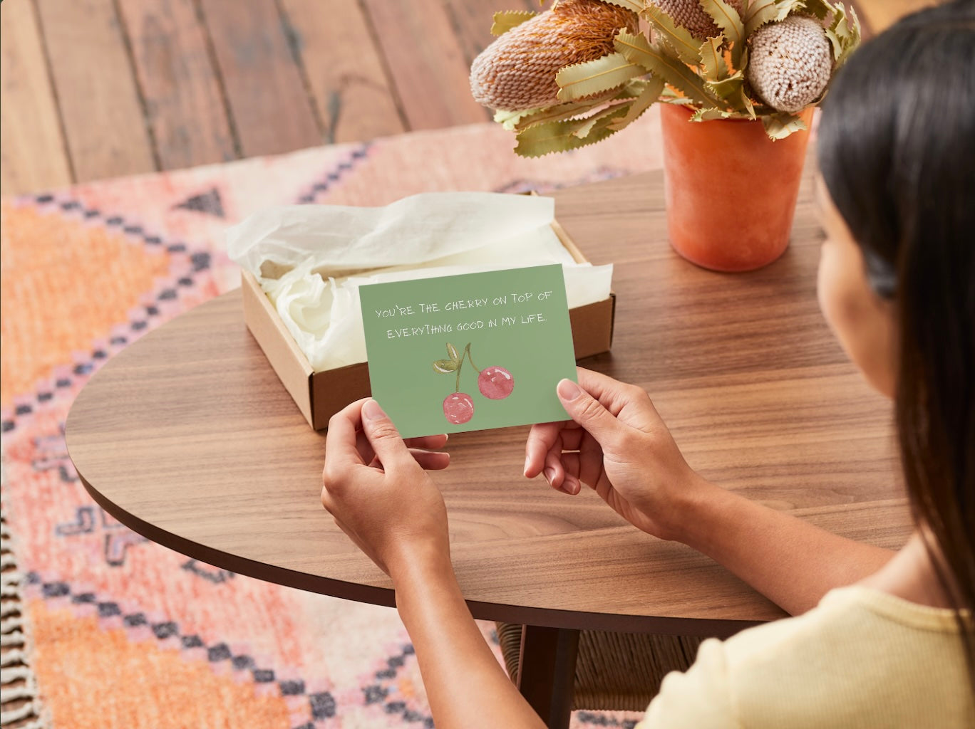 Cherry on Top – For the Sweetest Cherry in Your Life Card
