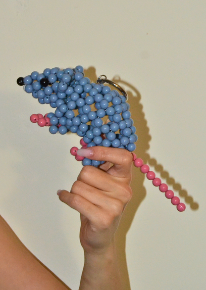 Rat Charm – Beaded Bag Charm
