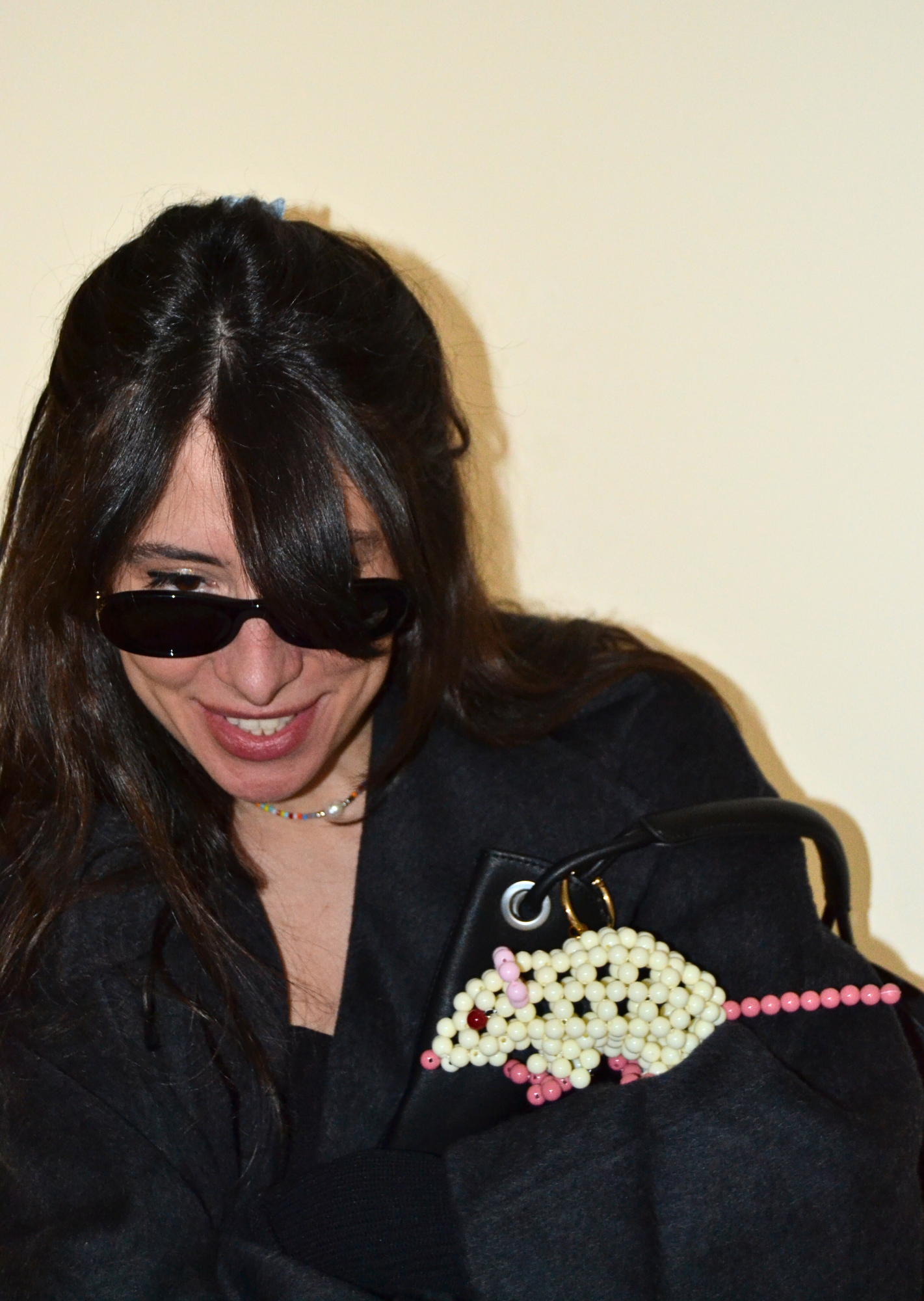 Rat Charm – Beaded Bag Charm