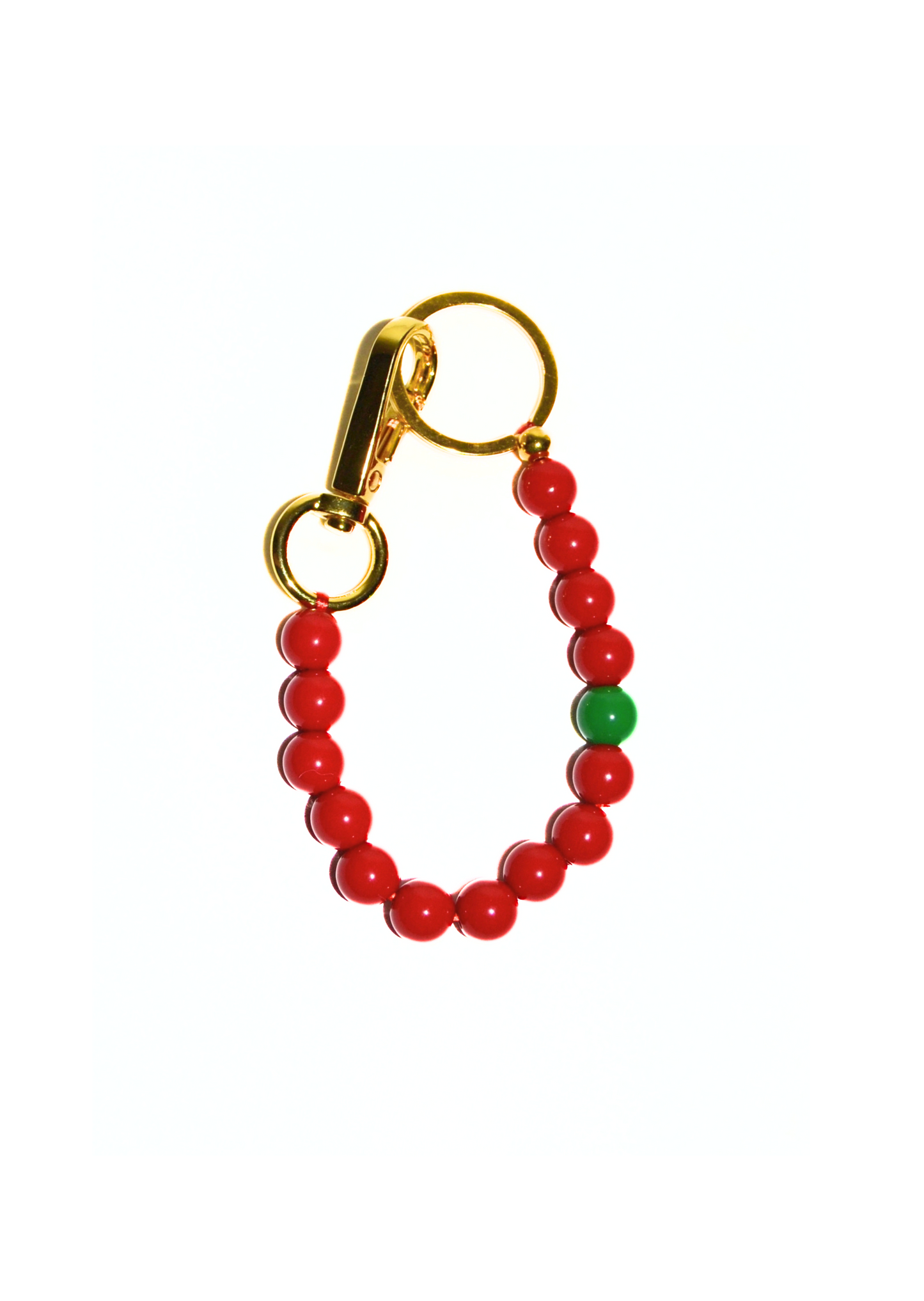 SMALL Beaded Keychain