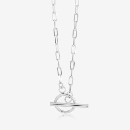 Victoria Minimalist Cross Chain Necklace - Elegant Jewelry