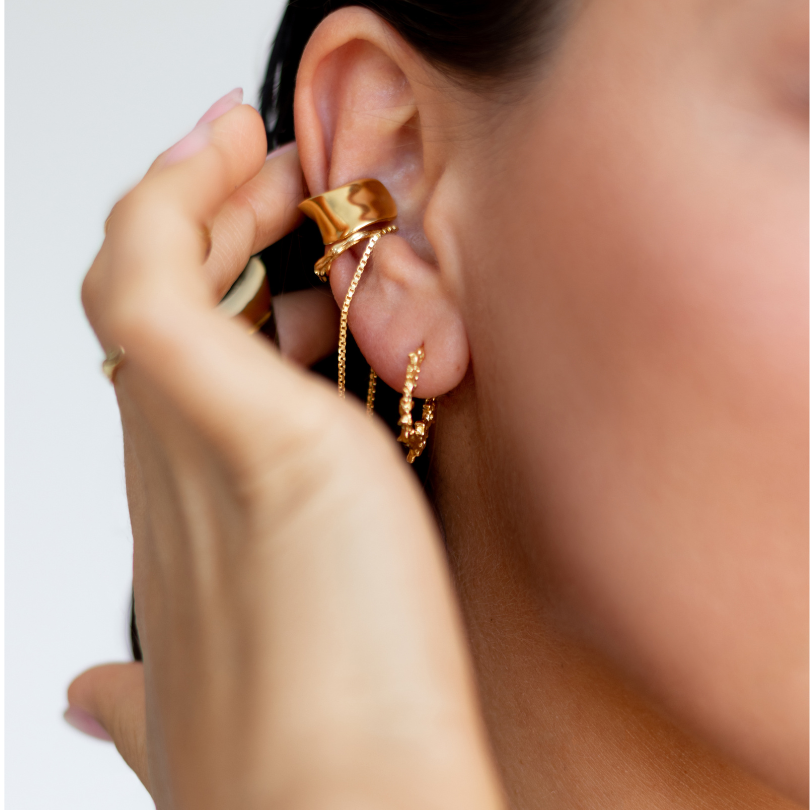 Zali Ear Cuff Jewelry - Stylish Accessories | Theleri