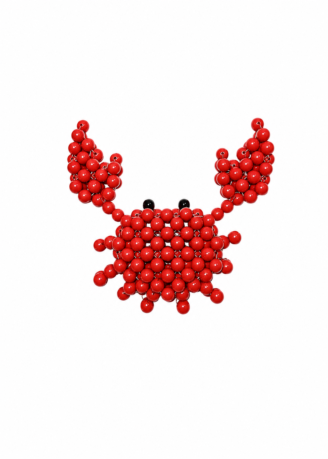 Crab Charm – Beaded Bag Charm