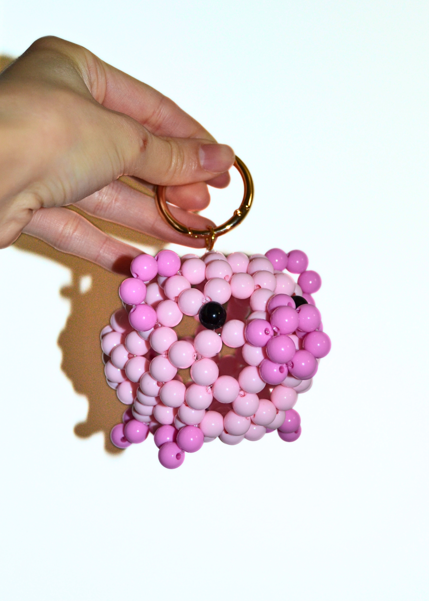 Piggy Charm – Beaded Bag Charm