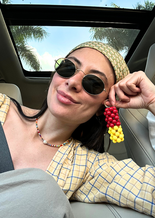 Chill Pill Charm – Beaded Bag Accessory