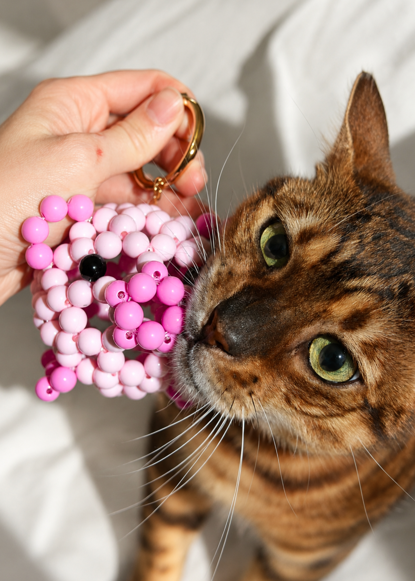 Piggy Charm – Beaded Bag Charm