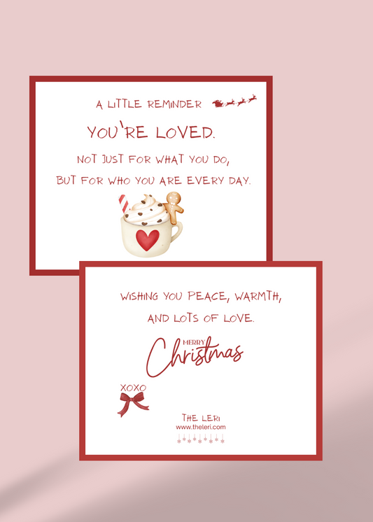 You are Loved – Christmas Reminder Card