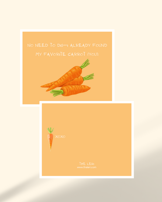 My Favorite Carrot - Sweet and Heartfelt Card
