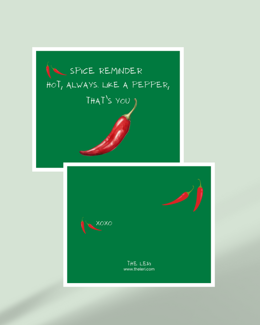 Spice Reminder - Hot & Playful Card