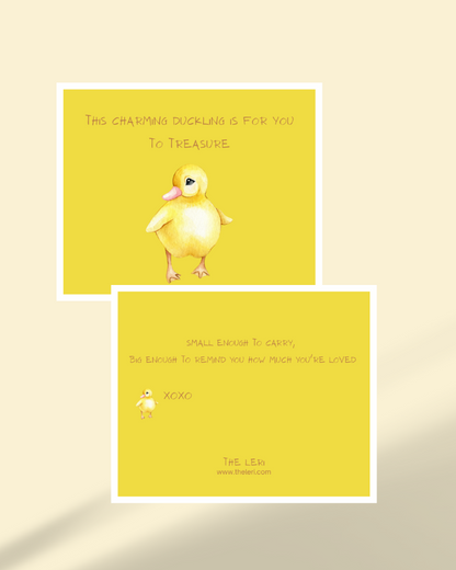 Duckling is For You to Treasure – Sweet & Playful Card