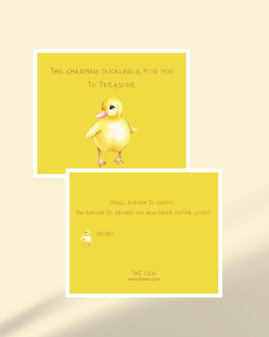 Duckling is For You to Treasure – Sweet & Playful Card