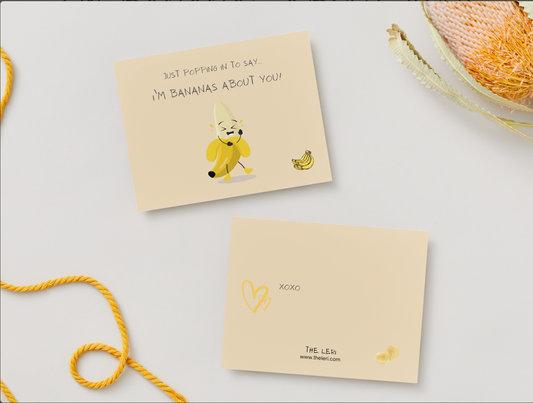 I’m bananas about you!