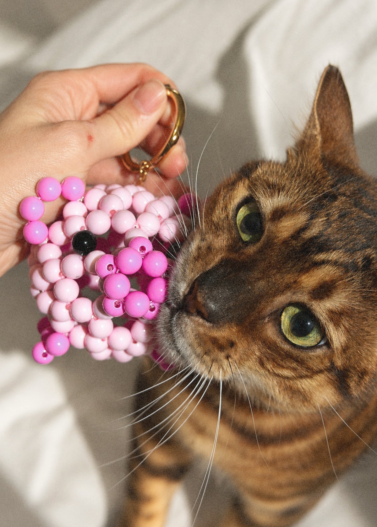 Piggy Charm – Beaded Bag Charm