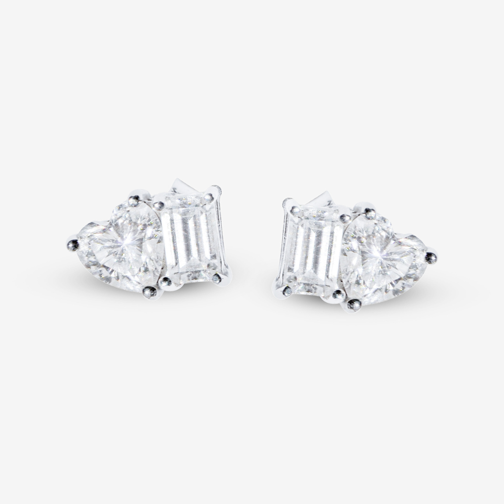 Lola Heart Stud Earrings