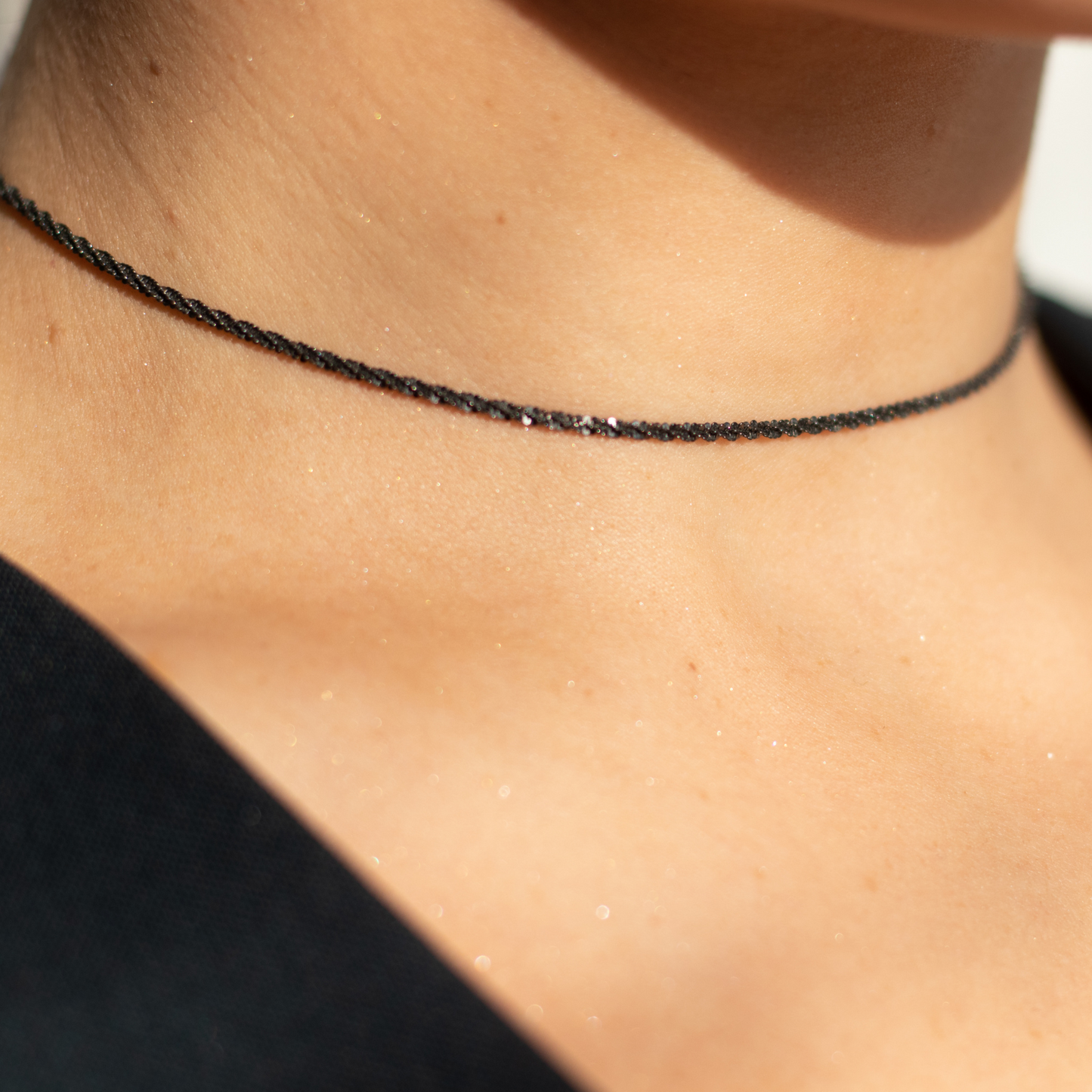 Posh Minimalist Choker Necklace