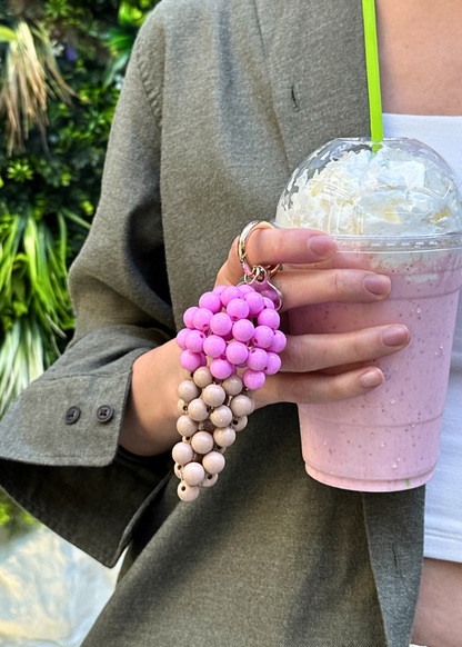 Ice Cream Charm – Beaded Bag Accessory