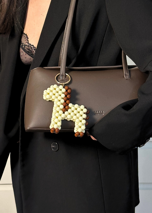 Horse Charm – Beaded Bag Accessory