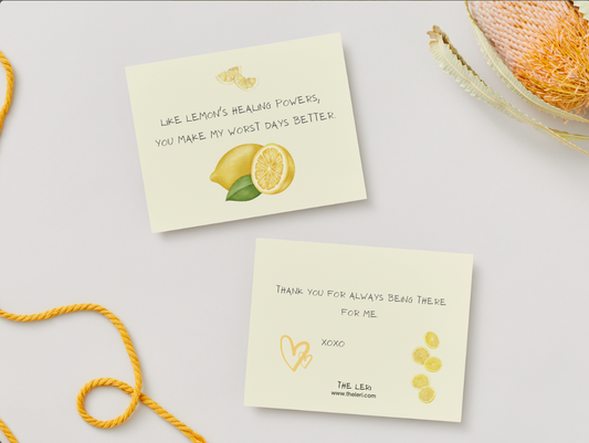 You Make My Worst Days Better – A Card Full of Love & Thanks