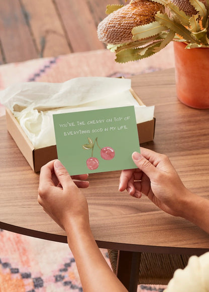 Cherry on Top – For the Sweetest Cherry in Your Life Card