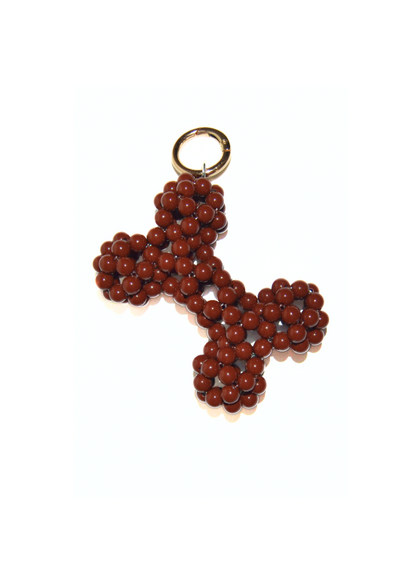 Bone Charm – Beaded Bag Accessory