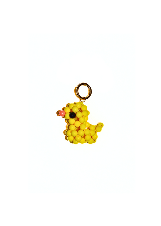Duckling Charm – Beaded Bag Accessory